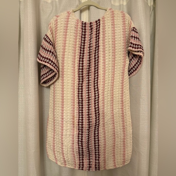 SAYLOR Allirra Open Stitch Knit Shift Minidress - Picture 7 of 8